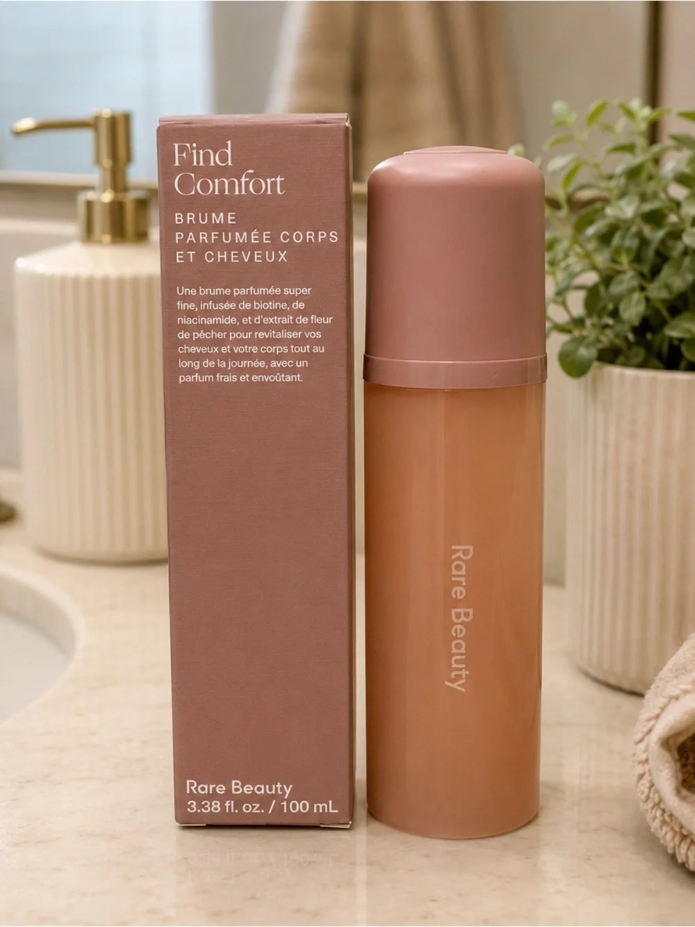 The Rare Beauty Find Comfort Body & Hair Fragrance Mist - 3.38 fl oz - NIB